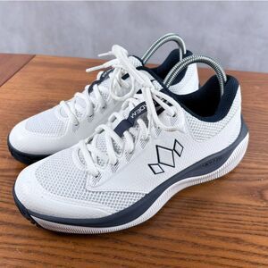 Diadem Court Flo Men's Pickleball Shoes White and Navy Size 7